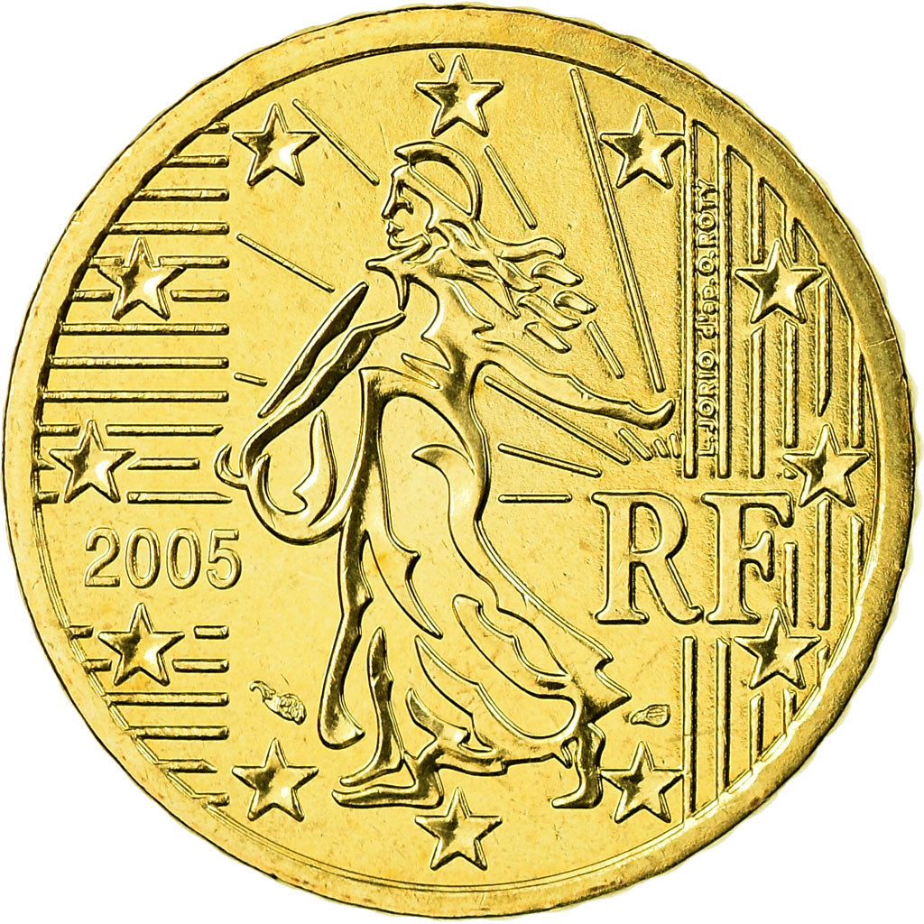Francia, 50 Euro Cent, 2005, FDC, Ottone, Gadoury:6., KM:1287