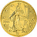 França, 10 Euro Cent, 2005, MS(65-70), Latão, Gadoury:4a, KM:1285