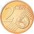 Francja, 2 Euro Cent, 2005, Paris, MS(65-70), Miedź platerowana stalą