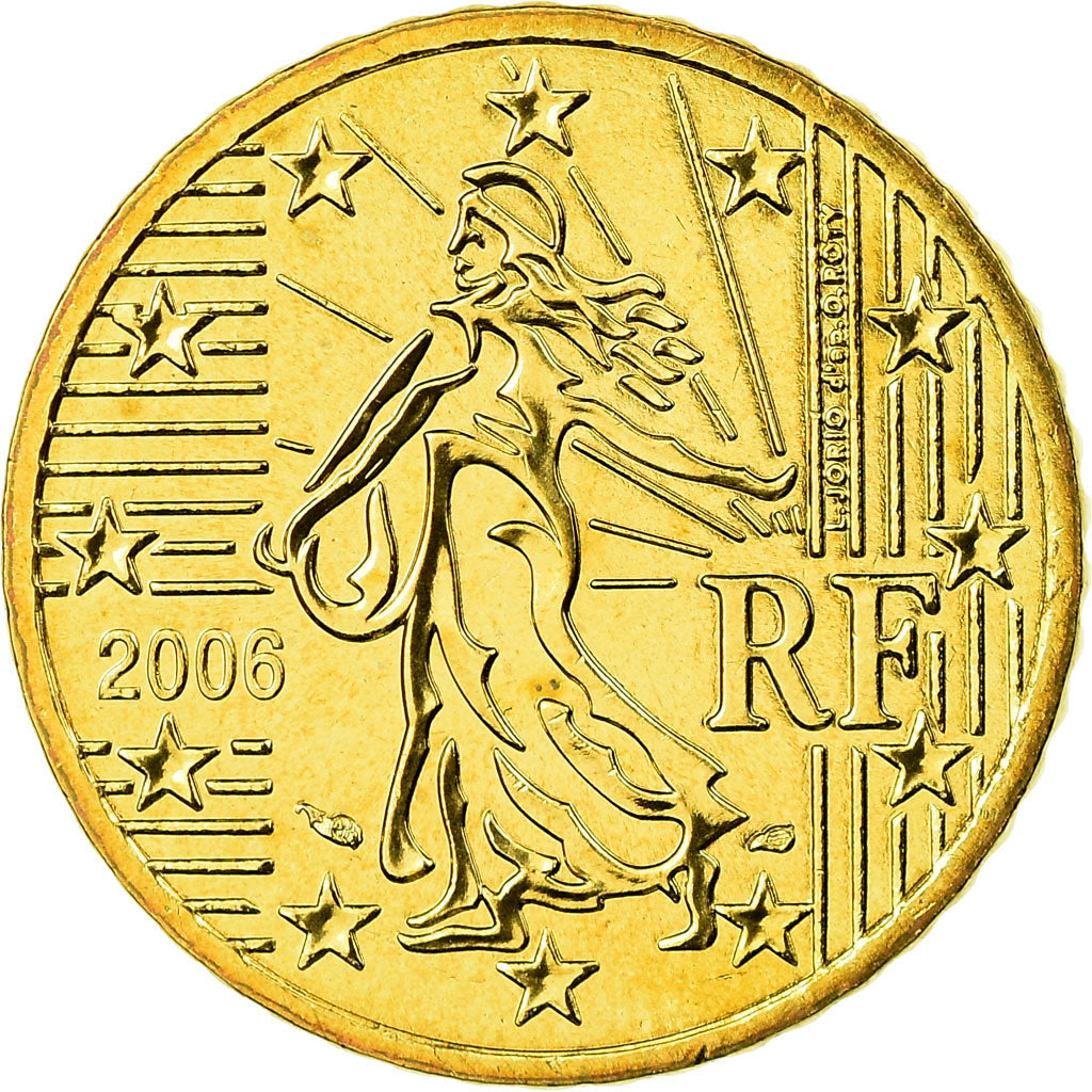 Francia, 50 Euro Cent, 2006, FDC, Ottone, Gadoury:6., KM:1287