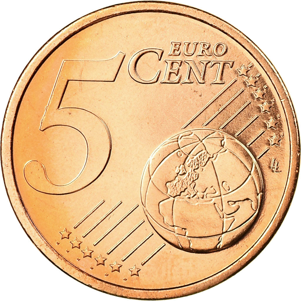 Francja, 5 Euro Cent, 2006, Paris, MS(65-70), Miedź platerowana stalą
