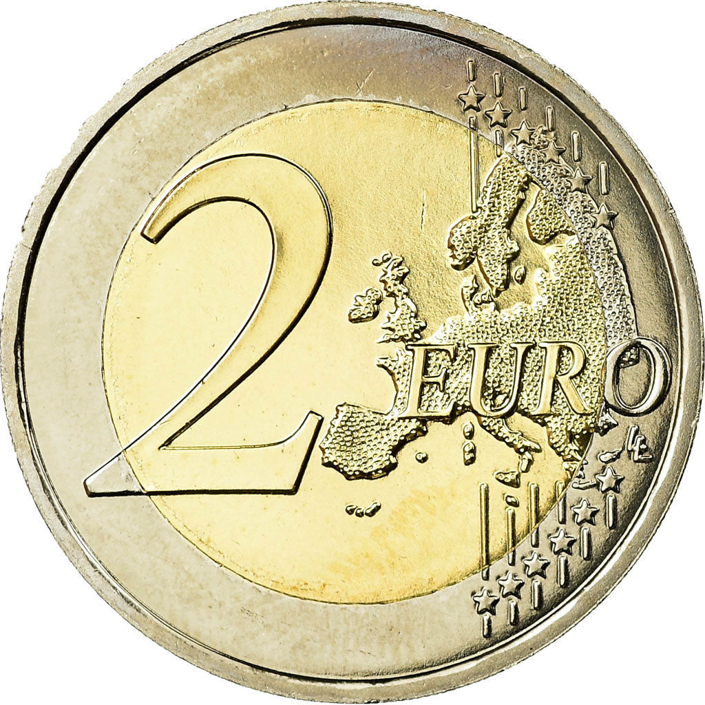France, 2 Euro, 2007, MS(65-70), Bi-Metallic, Gadoury:8a., KM:1414