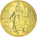Francja, 10 Euro Cent, 2007, Paris, MS(65-70), Mosiądz, Gadoury:4b., KM:1410