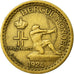Moneta, Monaco, Louis II, 50 Centimes, 1924, Poissy, MS(60-62), Aluminium-Brąz
