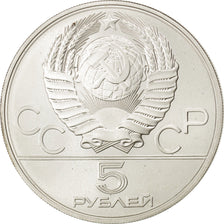 RUSSIA, 5 Roubles, 1979, KM #167, AU(55-58), Silver, 16.38