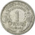 Moneda, Francia, Morlon, Franc, 1946, BC+, Aluminio, KM:885a.1, Gadoury:473a