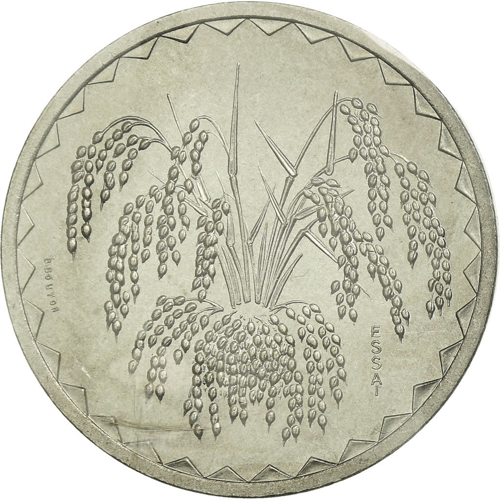 Coin, Mali, 10 Francs, 1976, Paris, ESSAI, MS(65-70), Aluminum, KM:E3