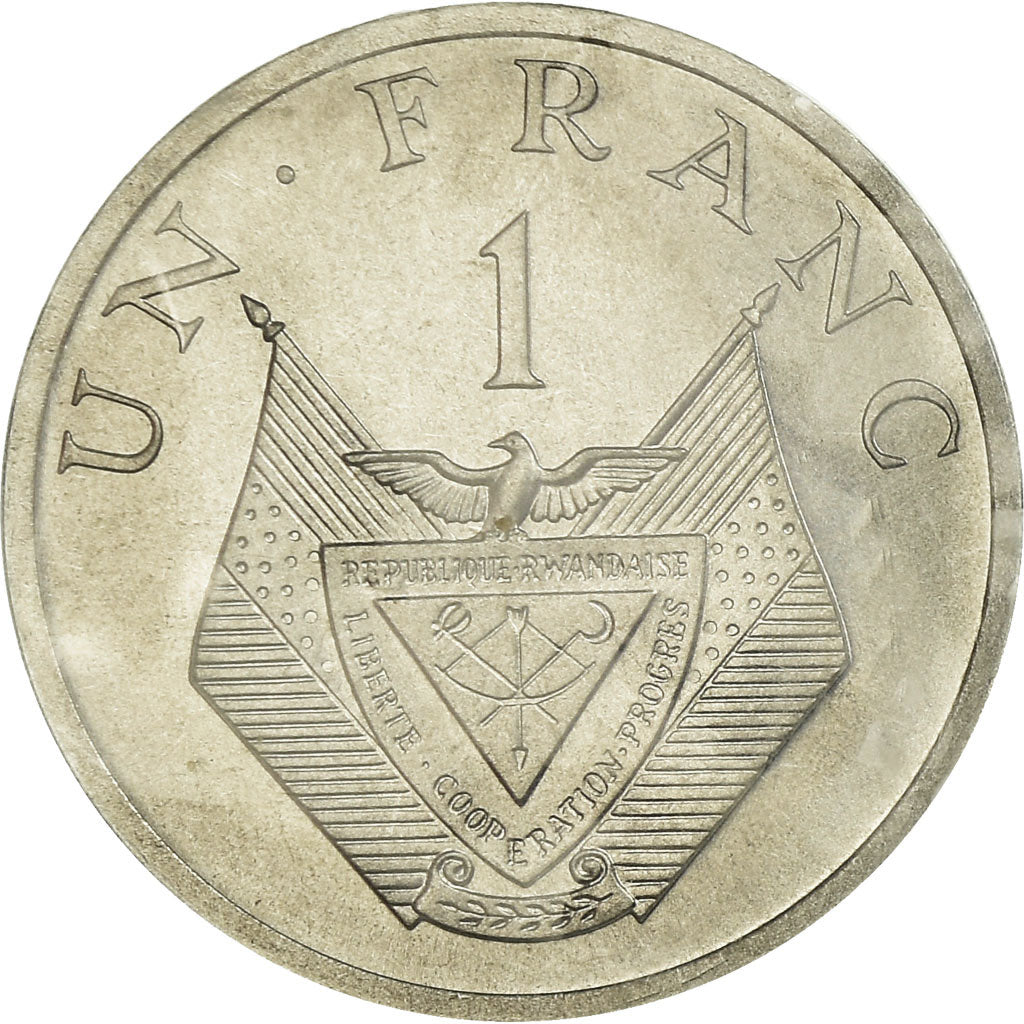 Monnaie, Rwanda, Franc, 1977, Paris, ESSAI, FDC, Aluminium, KM:E4