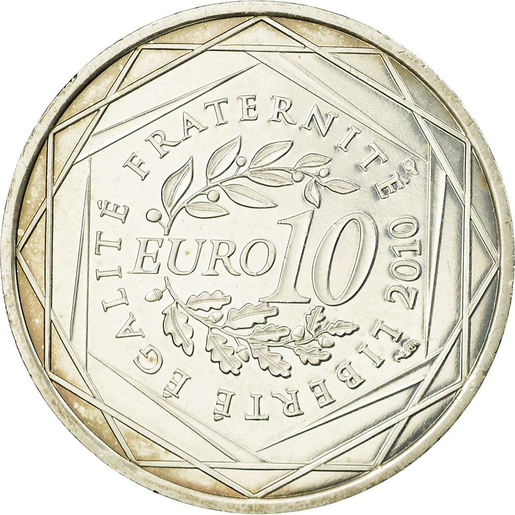 Frankrijk, 10 Euro, Corse, 2010, PR, Zilver, Gadoury:EU399, KM:1658