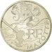France, 10 Euro, Mayotte, 2011, MS(63), Silver, Gadoury:EU399, KM:1726