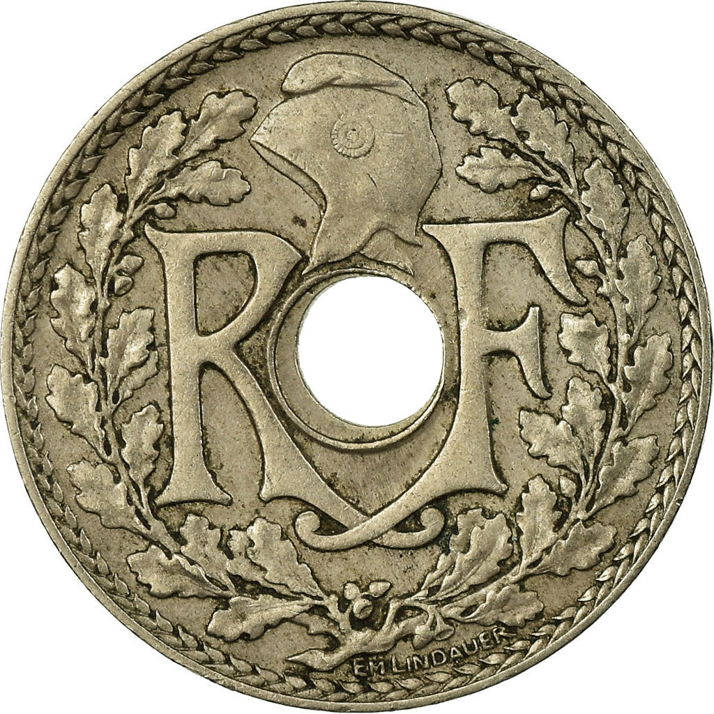 Moeda, França, Lindauer, 10 Centimes, 1934, EF(40-45), Cobre-níquel, KM:866a
