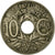 Moeda, França, Lindauer, 10 Centimes, 1934, EF(40-45), Cobre-níquel, KM:866a