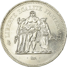 Moneta, Francia, Hercule, 50 Francs, 1978, Paris, SPL-, Argento, KM:941.1