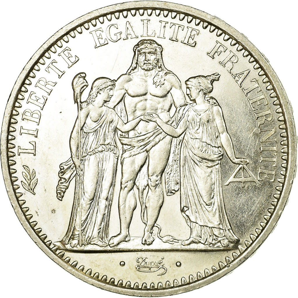 Coin, France, Hercule, 10 Francs, 1967, Paris, EF(40-45), Silver, KM:932