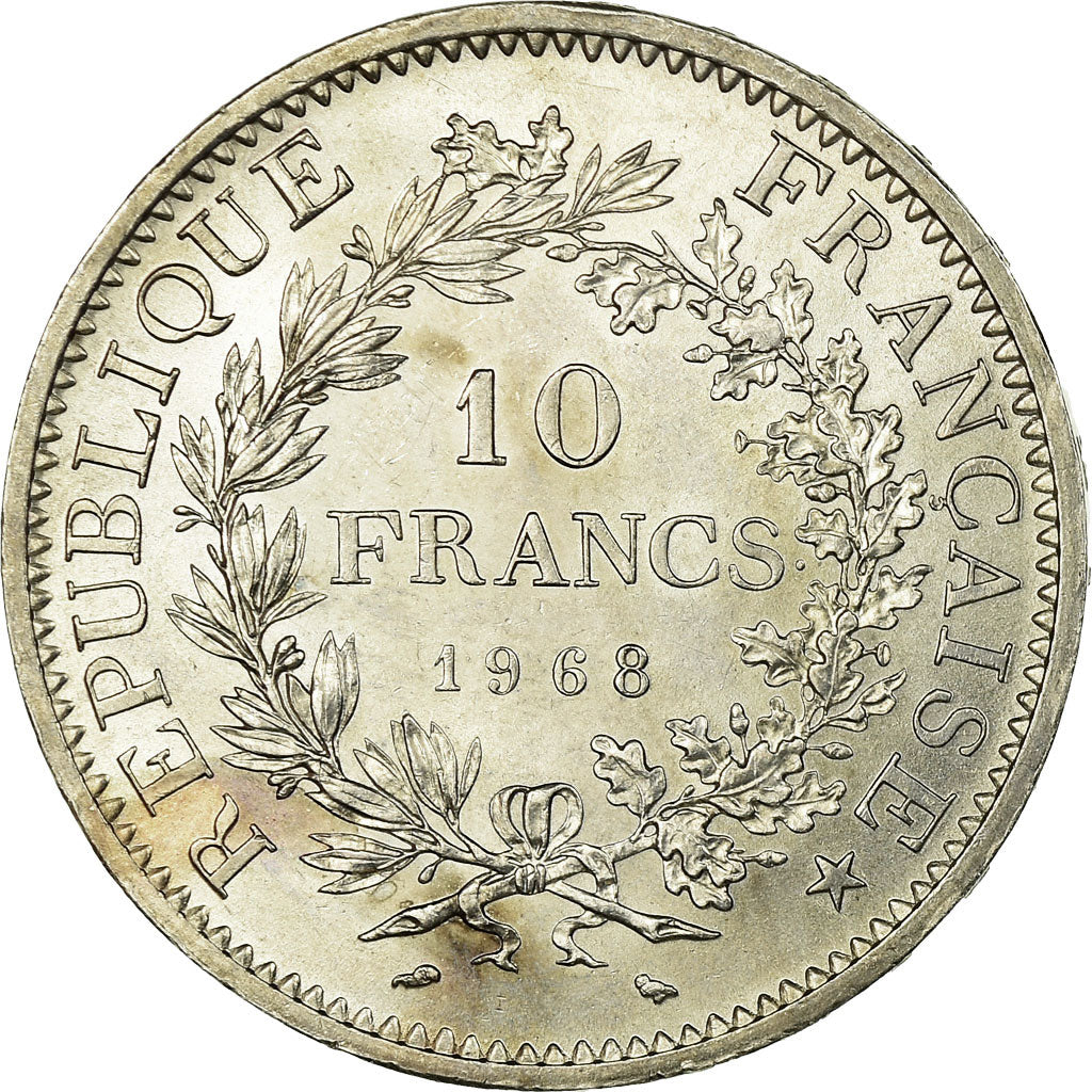 Monnaie, France, Hercule, 10 Francs, 1968, Paris, SUP, Argent, Gadoury:813