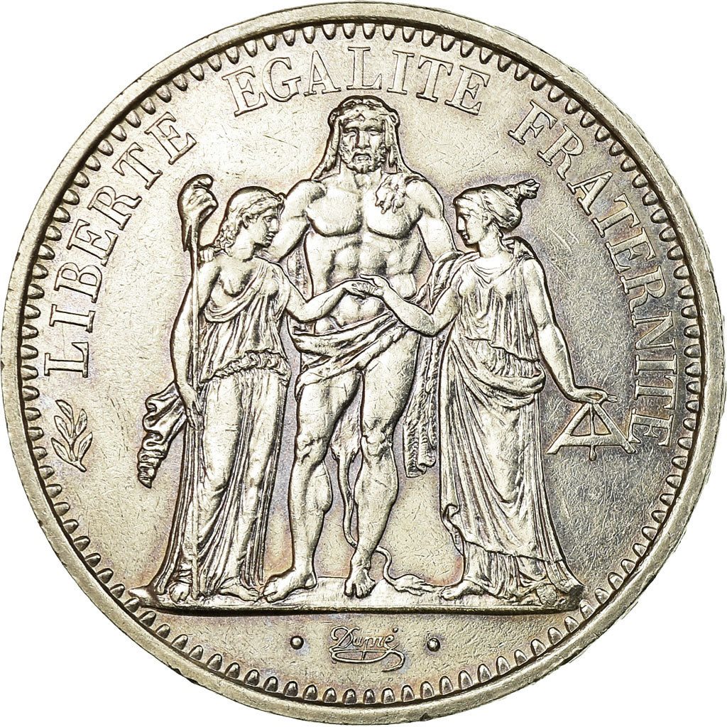Moneta, Francia, Hercule, 10 Francs, 1968, Paris, BB+, Argento, KM:932