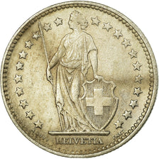 Coin, Switzerland, 2 Francs, 1939, Bern, EF(40-45), Silver, KM:21