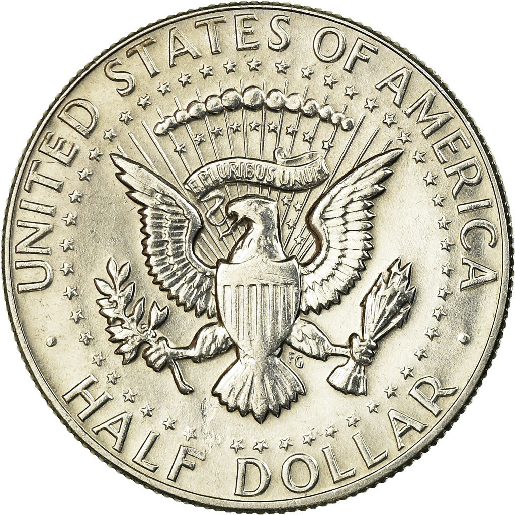 Coin, United States, Kennedy Half Dollar, Half Dollar, 1969, U.S. Mint, Denver