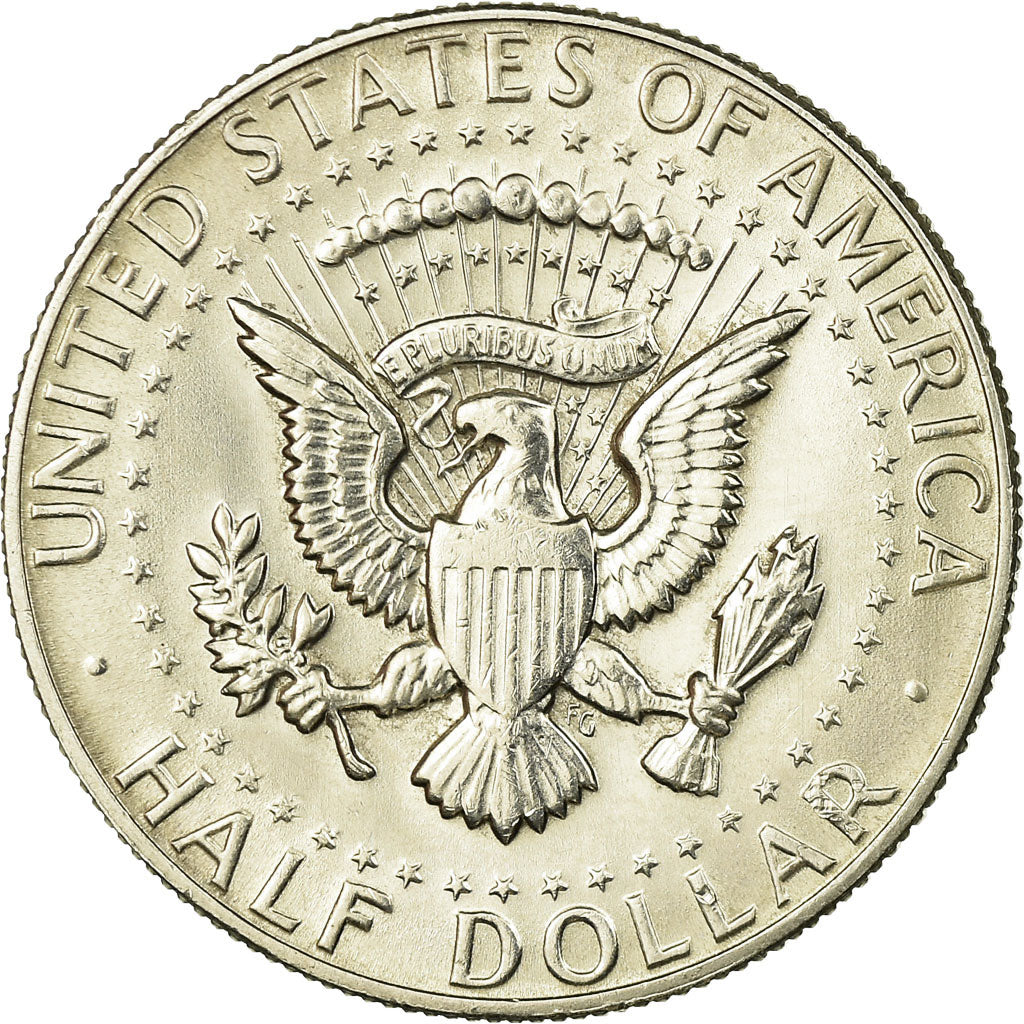 Coin, United States, Kennedy Half Dollar, Half Dollar, 1969, U.S. Mint, Denver
