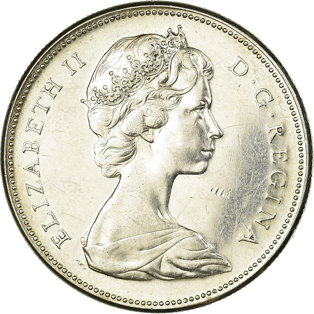 Monnaie, Canada, Elizabeth II, Dollar, 1967, Royal Canadian Mint, Ottawa, TTB