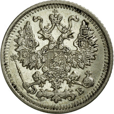 Moneda, Rusia, Nicholas II, 5 Kopeks, 1911, Saint-Petersburg, SC, Cobre, KM:12.2