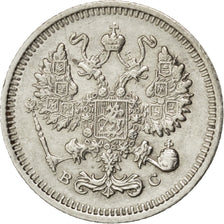 RUSSIA, 10 Kopeks, 1915, KM #20a.3, AU(55-58), Silver, 1.84