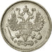Coin, Russia, Nicholas II, 10 Kopeks, 1912, AU(55-58), Silver, KM:20a.2