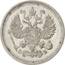 RUSSIA, 10 Kopeks, 1911, KM #20a.2, MS(65-70), Silver, 1.83