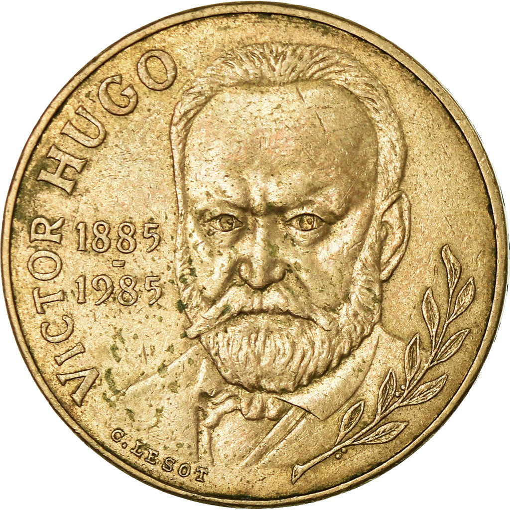 Monnaie, France, Victor Hugo, 10 Francs, 1985, TB, Nickel-Bronze, Gadoury:819