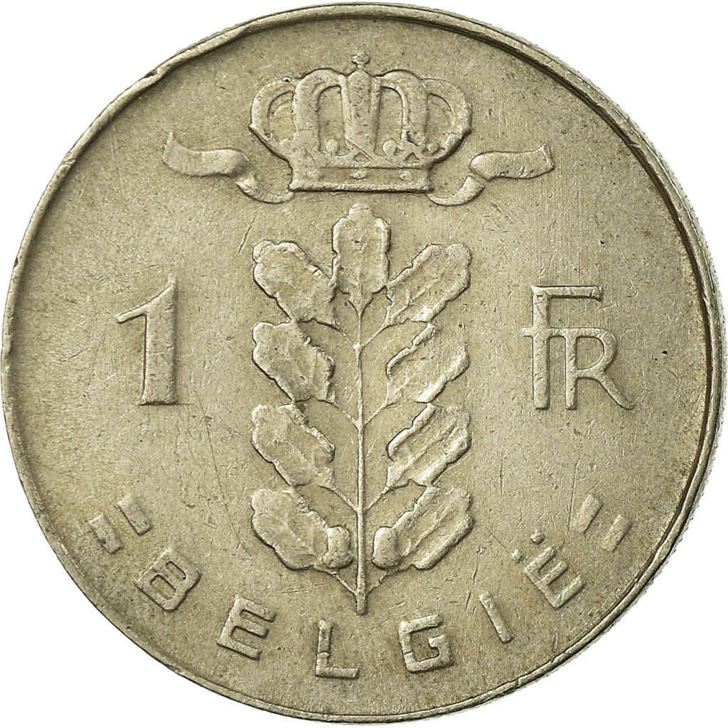 Coin, Belgium, Franc, 1973, EF(40-45), Copper-nickel, KM:143.1