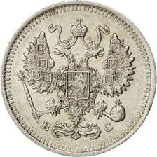 RUSSIA, 10 Kopeks, 1915, KM #20a.3, MS(65-70), Silver, 1.75
