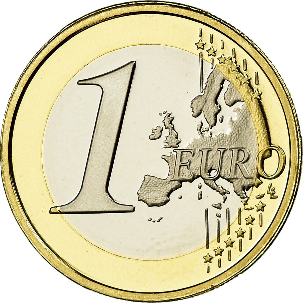 CITTÀ DEL VATICANO, Euro, 2008, Proof, FDC, Bi-metallico, KM:388