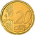 PAŃSTWO WATYKAŃSKIE, 20 Euro Cent, 2008, Rome, Proof, MS(65-70), Mosiądz