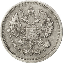 RUSSIA, 10 Kopeks, 1910, Saint-Petersburg, KM #20a.2, AU(55-58), Silver, 1.71