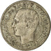 Moneda, Grecia, George I, 20 Lepta, 1883, Paris, MBC, Plata, KM:44