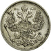 Coin, Russia, Nicholas II, 20 Kopeks, 1911, Saint-Petersburg, MS(63), Silver