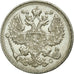 Monnaie, Russie, Nicholas II, 20 Kopeks, 1914, Saint-Petersburg, TTB+, Argent