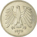 Coin, GERMANY - FEDERAL REPUBLIC, 5 Mark, 1979, Hamburg, EF(40-45)