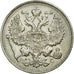 Coin, Russia, Nicholas II, 20 Kopeks, 1914, Saint-Petersburg, MS(63), Silver