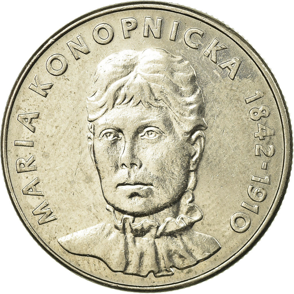 Moneta, Polonia, 20 Zlotych, 1978, Warsaw, MB+, Rame-nichel, KM:95