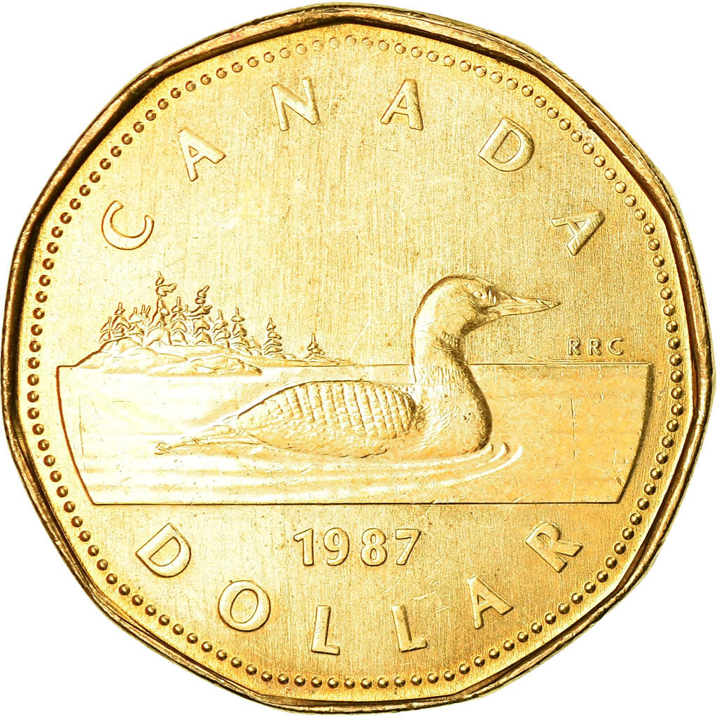 Münze, Kanada, Elizabeth II, Dollar, 1987, Royal Canadian Mint, Ottawa, SS+