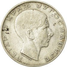 Coin, Yugoslavia, Petar II, 50 Dinara, 1938, EF(40-45), Silver, KM:24