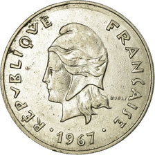 Coin, French Polynesia, 50 Francs, 1967, VF(30-35), Nickel, KM:7