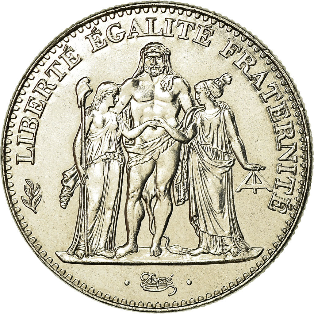 Coin, France, Hercule, 5 Francs, 1996, Paris, AU(55-58), Nickel, KM:1155