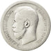 RUSSIA, 50 Kopeks, 1897, Paris, KM #58.1, VF(20-25), Silver, 9.72