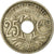 Münze, Frankreich, Lindauer, 25 Centimes, 1919, SS, Copper-nickel, KM:867a