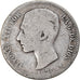 Coin, Spain, Alfonso XII, Peseta, 1876, Madrid, F(12-15), Silver, KM:672
