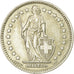 Monnaie, Suisse, Franc, 1957, Bern, TTB+, Argent, KM:24