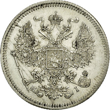 Monnaie, Russie, Nicholas II, 20 Kopeks, 1873, Saint-Petersburg, SPL, Argent