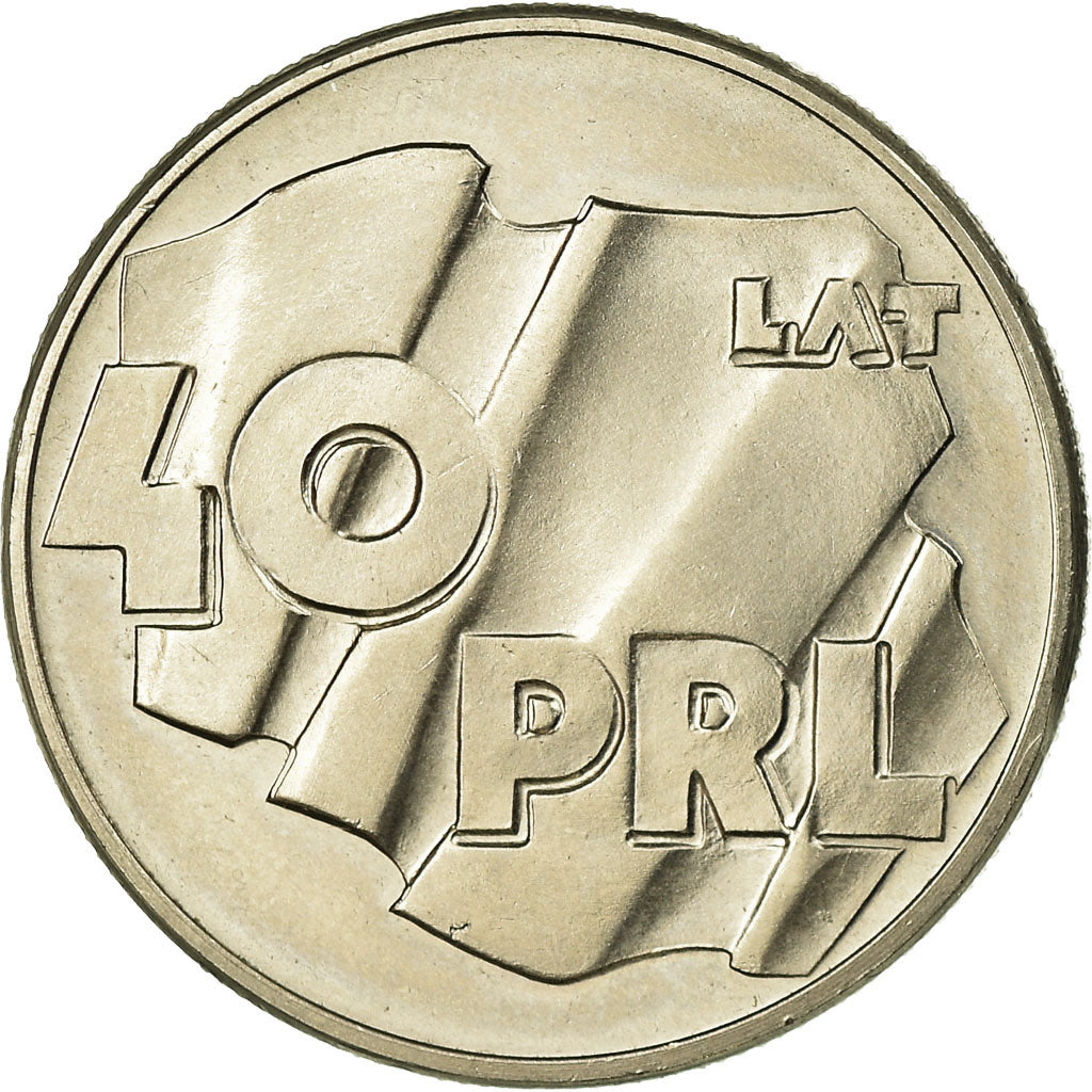 Moneta, Polska, 100 Zlotych, 1984, Warsaw, AU(50-53), Miedź-Nikiel, KM:151